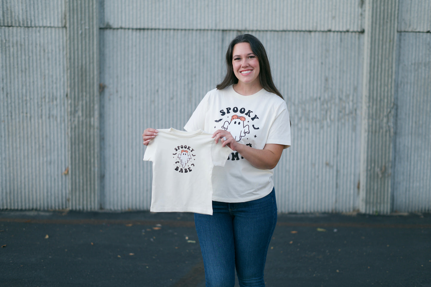 Spooky Babe Toddler Tee (Ivory