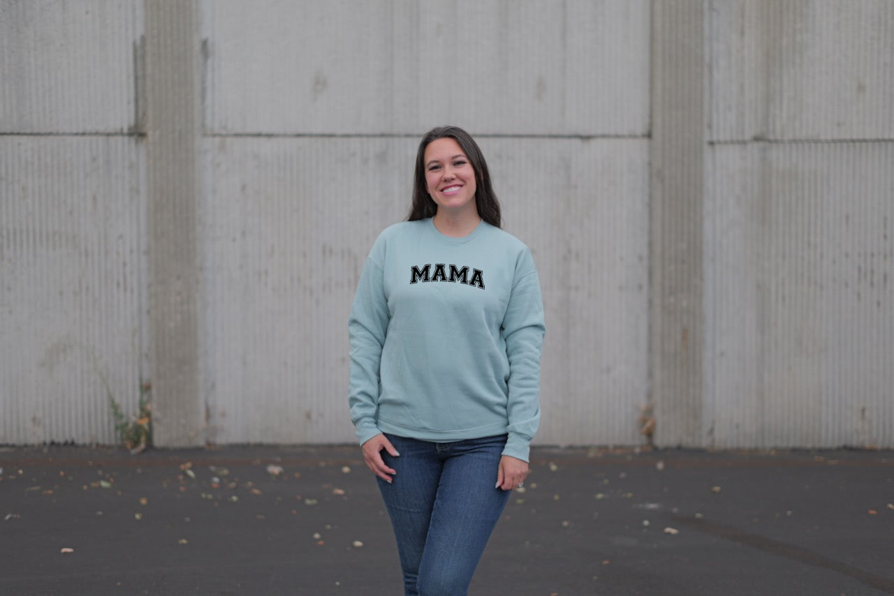 Mama Crew Neck Sweatshirt