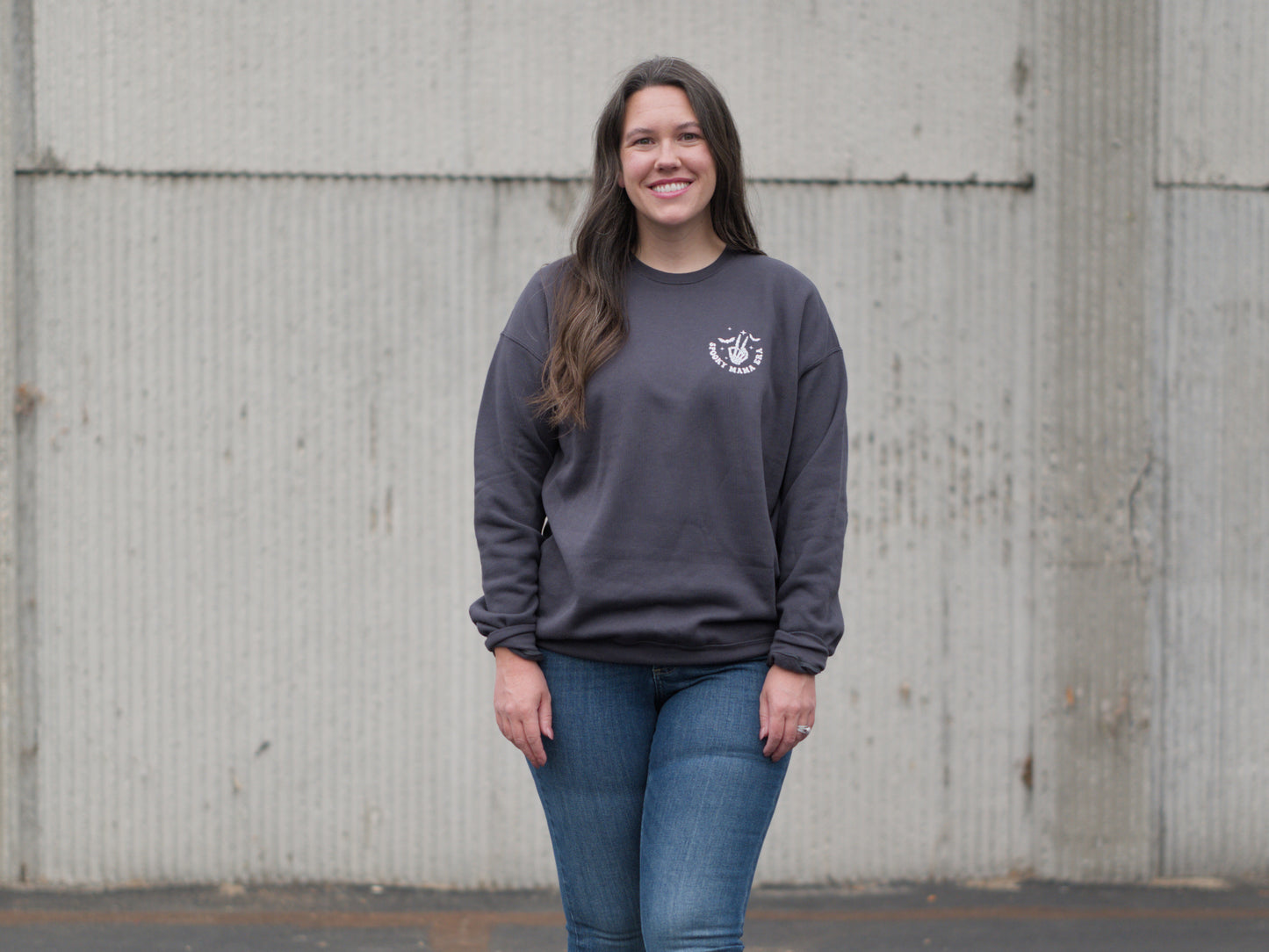 Spooky Mom Era Crew Neck Sweatshirt