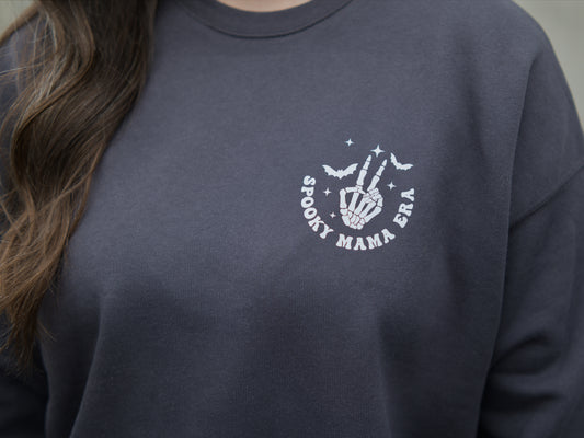 Spooky Mom Era Crew Neck Sweatshirt
