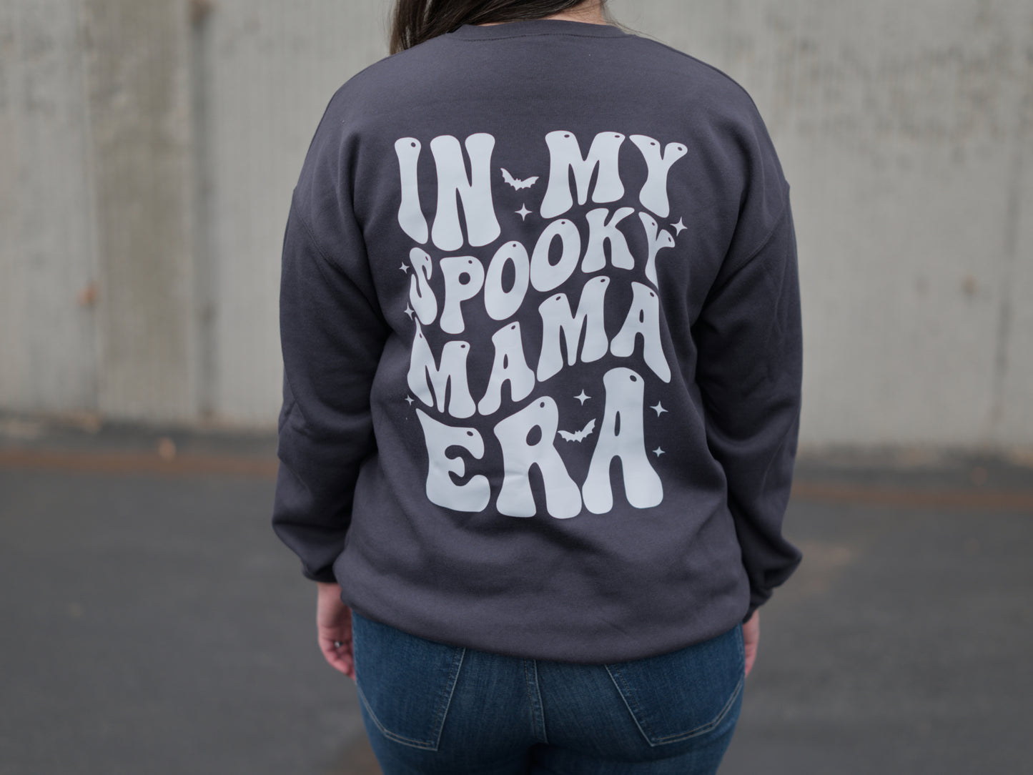 Spooky Mom Era Crew Neck Sweatshirt