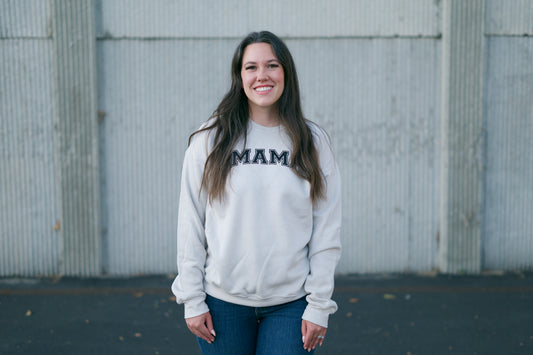 Mama Crew Neck Sweatshirt