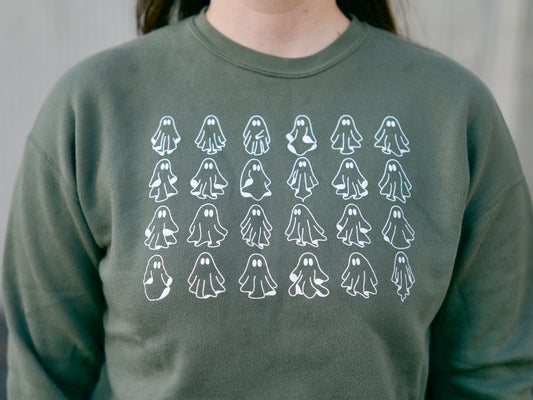 Ghost Crew Neck Sweatshirt